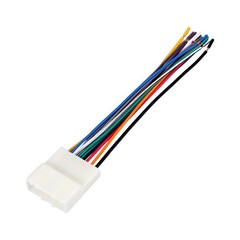 20 Pin 70-7552 Car Stereo CD Player Power and 4-Speaker Wiring Harness Adapte…
