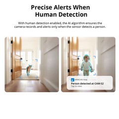 SONOFF CAM Slim Gen2 Smart Security Camera Indoor Night Vision Motion Detection