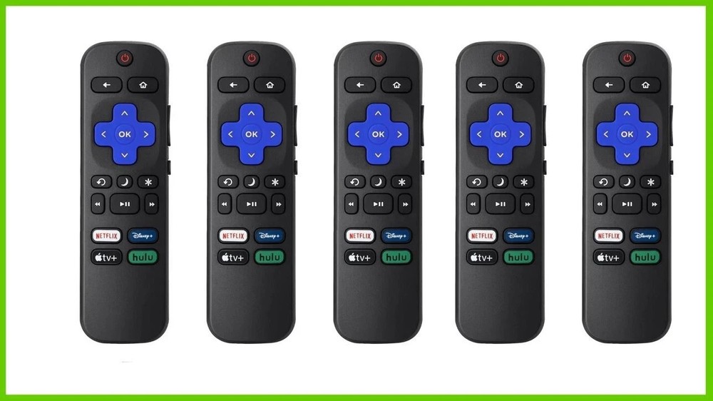 5 Pack Remote Controls For All Roku TVs- US SELLER.