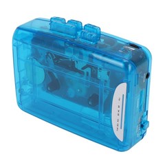 Portable Cassette Player Transparent Retro For Music Lovers ABS Easy To Use