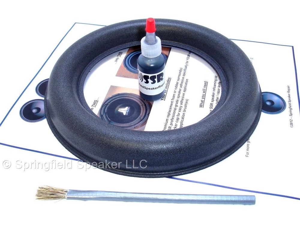 JL Audio 10W7 Single 10″ Subwoofer Surround Repair Kit – 1JL10W7-01