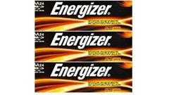 72 Energizer Industrial AA Alkaline Batteries (EN91, LR6)