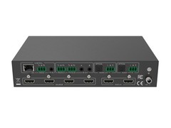 ANI-42HDFIX 4×2 HDMI2.0 18Gbps Matrix Switcher with Scaler/SPDIF/Analog/Web-GUI