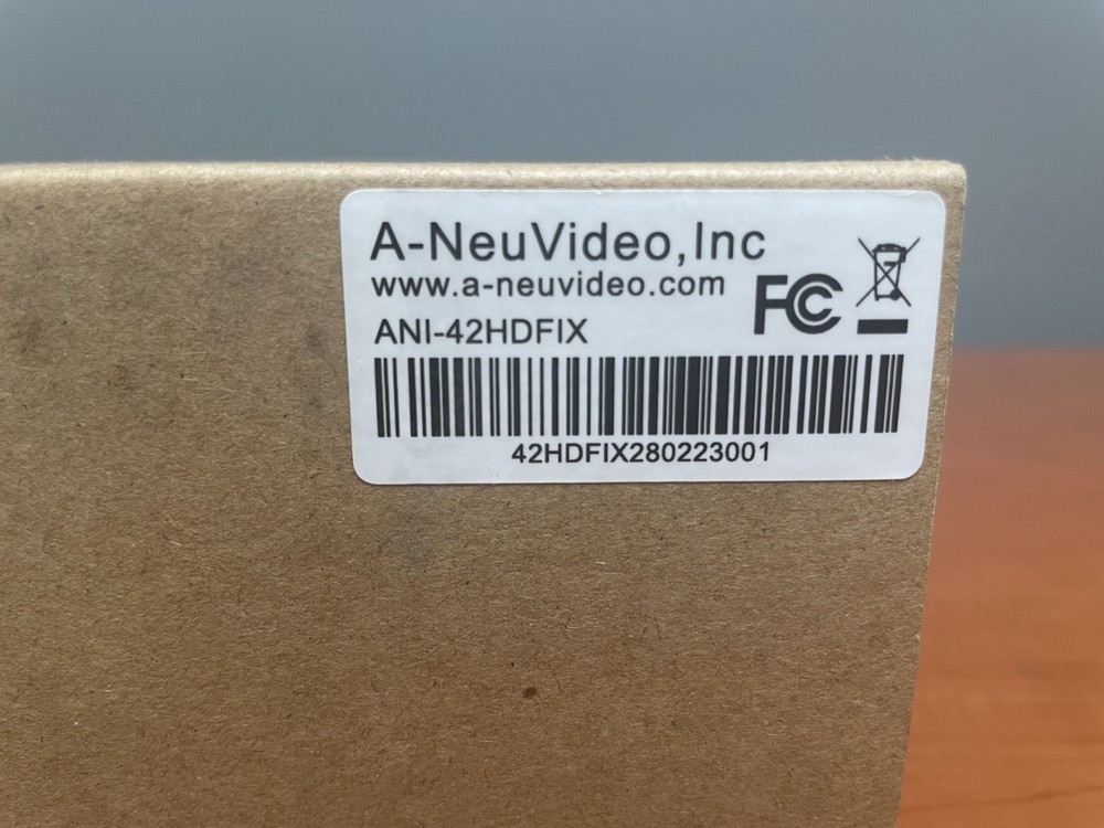 A-Neuvideo 4×2 HDMI 2.0 18 Gb/s Matrix Switcher with Scaler ANI-42HDFIX