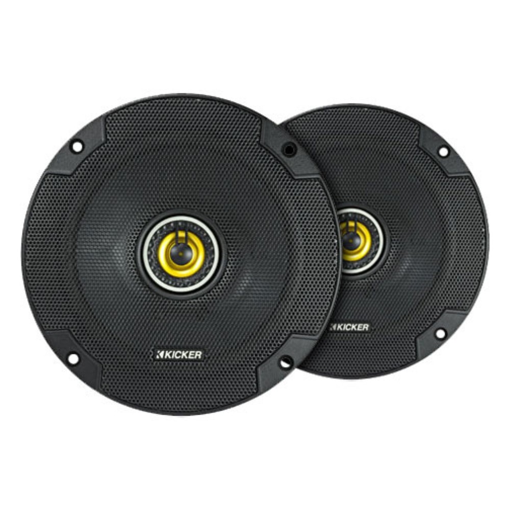 Open Box Kicker CSC65 CS-Series 6.5″ 2-way Coaxial Speakers 4-Ohm – 46CSC654
