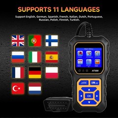 Automotive OBD2 Scanner OBD Code Reader Car Diagnostic Tool Check Engine Fault