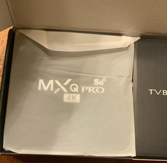 MXQ Pro 5G 4K UCD Android TV Box, Internet TV 64 Bit HEVC H265 Quad Core