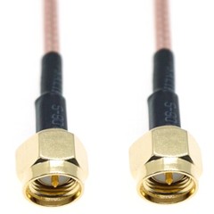 5-100Pcs RG316 SMA male to SMA male Lot RF Pigtail Coax Jumper Coaxial Cable