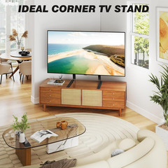 Universal Tabletop TV Stand Base Mount 22-65 Inch Height Adjustable VESA 800