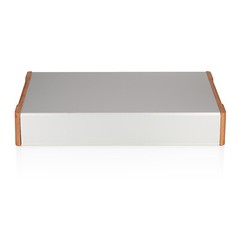 Amplifier Aluminum Chassis Case Wood Side Panel Box Enclosure DIY House Cabinet
