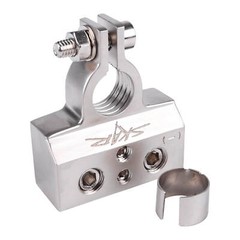 NEW SKAR AUDIO X2 1/0 TO 4 GAUGE TO X2 8 TO 10 GAUGE (+/-) BATTERY TERMINALS