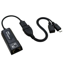 LAN Ethernet Rj45 Connector OTG USB Adapter Cable for Amazon Fire Stick 2nd