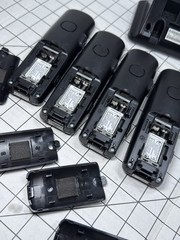 Panasonic KX-TGE270 DECT 6.0 Cordless Phone 4 Handsets Bluetooth Link2Cell Set