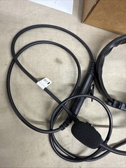 Kenwood KHS-14 Lightweight Single Muff Headset w/Boom Microphone & In-Line PTT