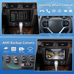 for BMW 3Series 328i 335i 325i E90 E91 E92 E93 2005-2011 Car Radio GPS CarPlay