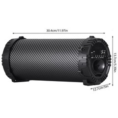 3600W Portable 4″ Woofer Bluetooth Speaker Stereo Sound Audio System w/ Strip FM