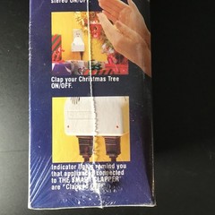 Smart CLAPPER On/Off Sound Light Sensor Wireless Switch NEW Sealed Box Vintage