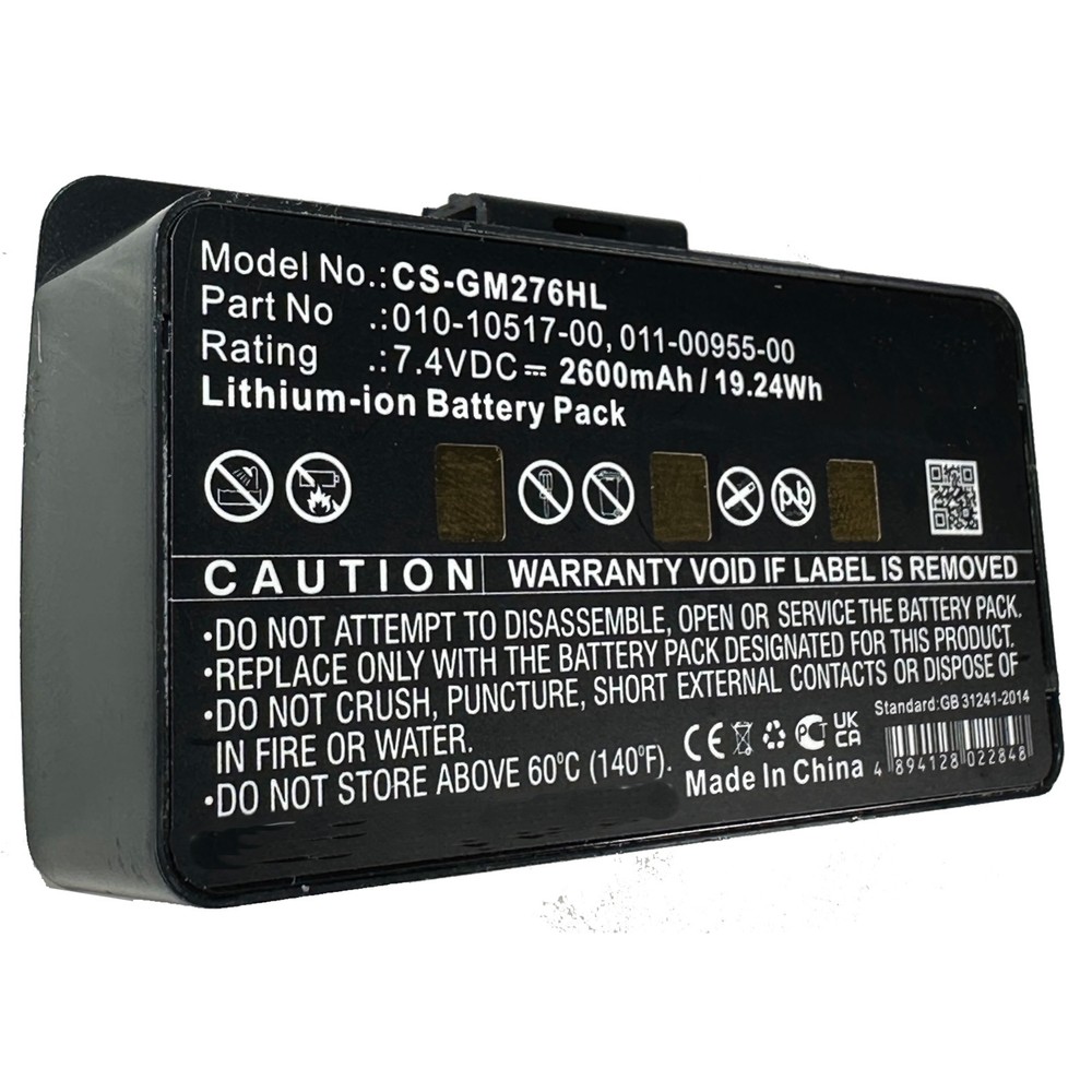 Battery for GPS Unit Garmin GPSMAP 496 396 376 378c Replacement Fresh Brand New