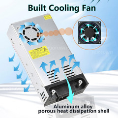 New Version DC 12V 50A 600W Switching Power Supply Adapter 110V AC to 12V DC Co