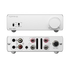 TOPPING Mini 300 Hifi Audio Compact Desktop Power Amplifier TRS/RCA Input jacks