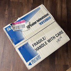 Vintage SuperScan TV13S01 13″ CRT Personal Television TV Retro Gaming NEW IN BOX