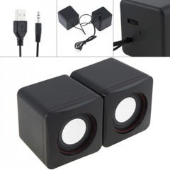 101Z Portable Speakers USB 2.0 | 3.5mm Stereo Jack for PC Laptop Smartphone …