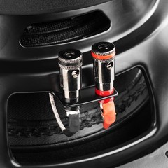 (2) NVX YSW154 800W RMS Dual 4-Ohm 15″ Subwoofers with Enclosure