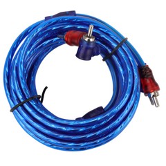 Car Audio Cable Set 1500W Amp Amplifier Install RCA Subwoofer Sub Wiring 8 Gauge