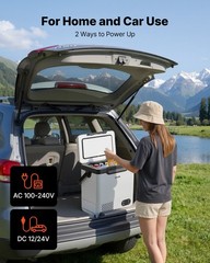 VEVOR 12 Volt Refrigerator Portable Car Fridge Electric Freezer 12.68 QT/ 12L