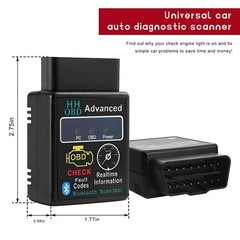Bluetooth OBD2 Scanner Car Diagnostic Tool Wireless Engine Fault Code Reader