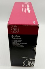 GE 10 Channel Cordless Telephone With Crystal Clear Sound Model 2-9616