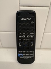 Genuine Kenwood RC-R0711 Audio System Remote Control Unit Black Tested