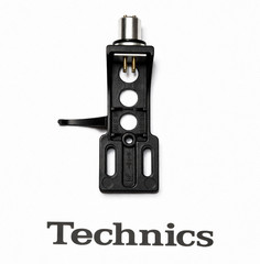 Technics 1200 1210 MK2 Turntable Headshell + gold wires , + screws SFPCC31001K1