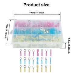 708Pcs Set 1-6 Pin Car Electrical Wire Connector Plug Kit Automotive Waterproof