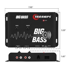 [US SELLER] Taramps Big Bass DSP Deep Bass Processor Adjustable Frequency