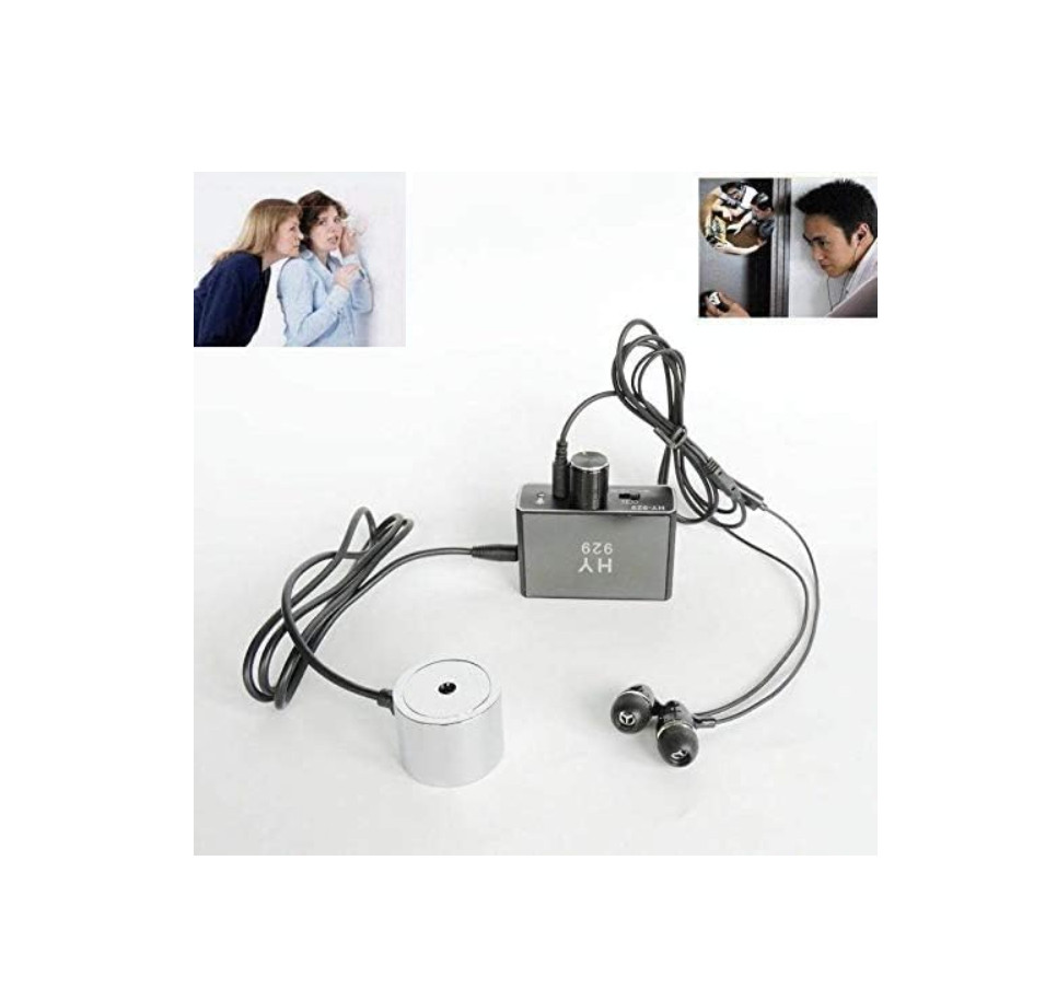 UZIMO Enhanced Version Super Sensitive Listen Thru-Wall Contact/Probe Microphone