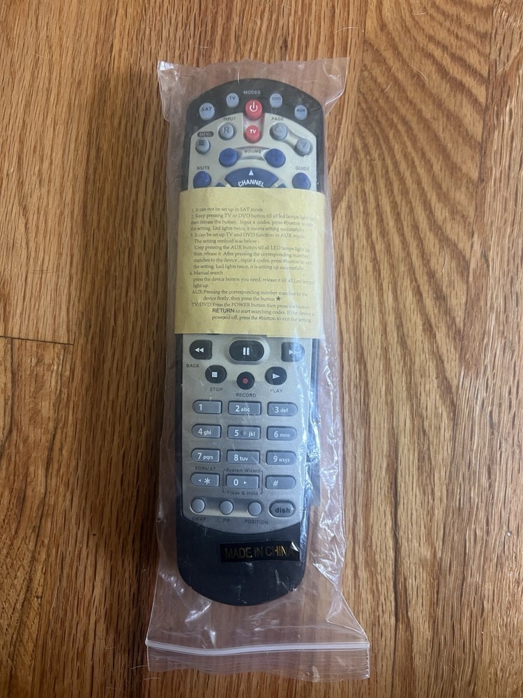 New Replace For DISH 20.1 TV1 Dish-Network Satellite Receiver IR Remote Control