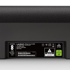 VIZIO All-in-One 2.1 ch Soundbar w/ Dolby Atmos in Black, HDMI eARC – SV210D-080