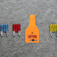 Fuse Detector Tool And Glass Tube Fuse Tester Puller Automotive Blown Fuse
