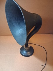 Vintage ROLA Gooseneck Horn Speaker 14″ Bell Complete As Found Untested