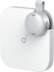 soundcore Portable AI Voice Recorder, AI Transcription, Summarization (White)