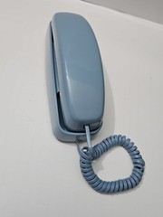 Vintage AT&T Blue Trimline Touch Tone Phone