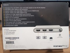 2 Port 4K HDMI Splitter KanexPro 4K SP-HD20-1x24K 60Hz HDCP 2.2 (Free Shipping)