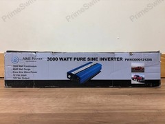 AIMS Power 3000W Pure Sine Inverter 12V DC 120V AC PWRI300012120S – Brand New