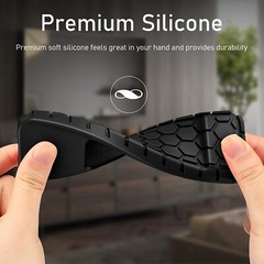 Protective Case for Apple TV 4K/HD Siri Remote 1st Gen Shockproof Silicone Cover