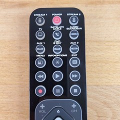 Terk Universal 4 Device Remote Control TKRTBL08B R2560 4 3W23CX Tested Working