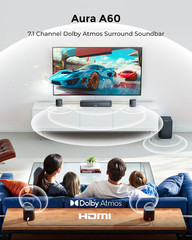 7.1Ch Dolby Atmos Sound System with Subwoofer & App Control for Home Theater