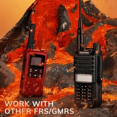 Reliable UV-9G GMRS Radio – 128 Channels, Waterproof & Long Range Communication