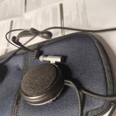 Original Audio-Technica ATH-EM7X Adjustable Aluminum Clip-On Headphones
