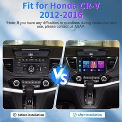 Android 13 Carplay WIFI For Honda CRV 2012-2016 Car Stereo Radio GPS Navi Apple